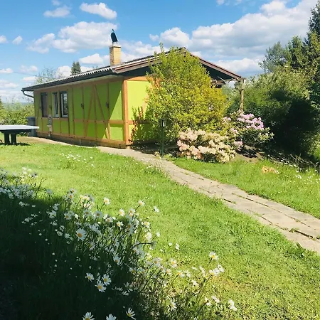 Ruhig Gelegener Ferienbungalow Mit Terrasse Und Garten Am Waldrand * Bad Elster